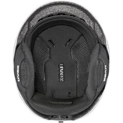 Kask narciarski dziecięcy UVEX Viti biały, Kolor: biały, Rozmiar: 51-55, 4 zdjęcie