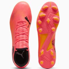 Puma Buty piłkarskie FUTURE 7 Play FG/AG 107723-03 różowe, Kolor: różowy, Rozmiar: 45, 4 zdjęcie