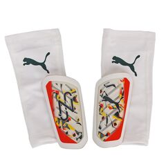 Puma Nagolenniki piłkarskie NEYMAR Jr Ultra Flex Sleeve 030921-01, Kolor: biały, Rozmiar: L