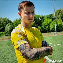 adidas Koszulka SQUADRA 21 JSY GN5728 żółta, Kolor: żółty, Rozmiar: XXL, 2 zdjęcie