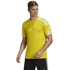 adidas Koszulka SQUADRA 21 JSY GN5728 żółta, Kolor: żółty, Rozmiar: XXL, 4 zdjęcie