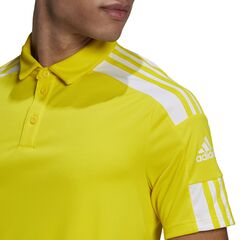 adidas Koszulka Polo SQUADRA 21 GP6428 żółta, Kolor: żółty, Rozmiar: L, 4 zdjęcie