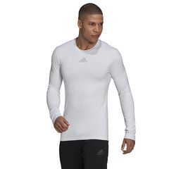 adidas Koszulka TECHFIT LS Top CR H23121 biała, Kolor: biały, Rozmiar: L
