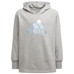 Adidas Bluza G M Hoodie girls H57219 szara, Kolor: szary, Rozmiar: 152 cm