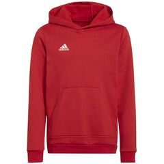adidas Bluza ENTRADA 22 Hoody Y H57566 czerwona, Kolor: czerwony, Rozmiar: 152 cm