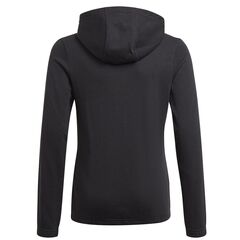 adidas Bluza dziewczęca Girls Essentials 3S Full-zip Hoodie GQ8356, Kolor: czarny, Rozmiar: 170 cm, 2 zdjęcie