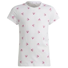 adidas Koszulka dziecięca BLUV Tee girls IB8918, Kolor: biały, Rozmiar: 152 cm