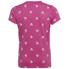 adidas Koszulka BLUV Tee girls IB8920 różowa, Kolor: różowy, Rozmiar: 164 cm, 2 zdjęcie
