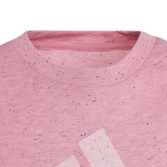 adidas Koszulka Badge of Sport Tee girls HM2648, Kolor: różowy, Rozmiar: 140 cm, 3 zdjęcie