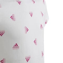 adidas Koszulka dziecięca BLUV Tee girls IB8918, Kolor: biały, Rozmiar: 152 cm, 3 zdjęcie