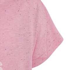 adidas Koszulka Badge of Sport Tee girls HM2648, Kolor: różowy, Rozmiar: 140 cm, 4 zdjęcie