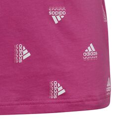 adidas Koszulka BLUV Tee girls IB8920 różowa, Kolor: różowy, Rozmiar: 164 cm, 4 zdjęcie