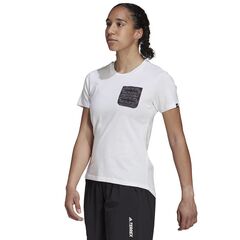 adidas Koszulka TX Pocket Tee GU8983 biała, Kolor: biały, Rozmiar: XS