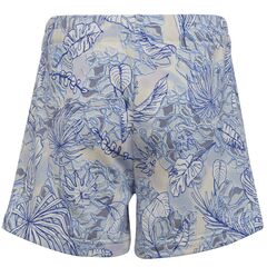 adidas Spodenki dziecięce SUM Allover Print Short girls HR5832, Kolor: niebieski, Rozmiar: 152 cm, 2 zdjęcie