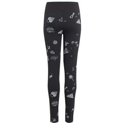 adidas Legginsy dziecięce JG Bluv Q3 Tight girls Jr IA1567, Kolor: czarny, Rozmiar: 170 cm, 2 zdjęcie