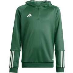 adidas Bluza piłkarska TIRO 23 C Hoodie Jr HU1357 zielona, Kolor: zielony, Rozmiar: 140 cm