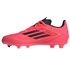 adidas Buty dziecięce F50 League Jr FG/MG IF1377 różowe, Kolor: czerwony, Rozmiar: 37 1/3, 2 zdjęcie