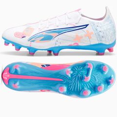 Puma Buty Ultra 5 Match Vol.Up FG/MG 108064-01 biało-niebieskie, Kolor: biały, Rozmiar: 45