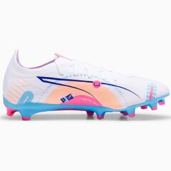 Puma Buty Ultra 5 Match Vol.Up FG/MG 108064-01 biało-niebieskie, 2 zdjęcie