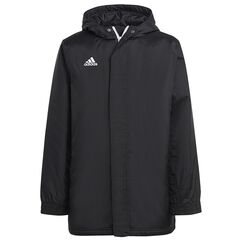 adidas Kurtka ENTRADA 22 Stadium Jacket IB6078 czarna, Kolor: czarny, Rozmiar: 152 cm