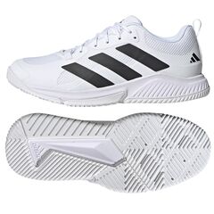 adidas Buty Court Team 2.0 HR1239, Kolor: biały, Rozmiar: 45 1/3