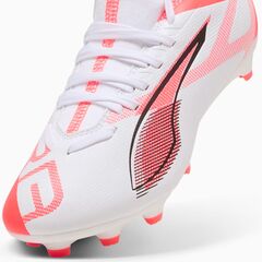 Puma Buty Ultra 5 Match Jr FG/MG 108167-01, Kolor: biały, Rozmiar: 38, 4 zdjęcie
