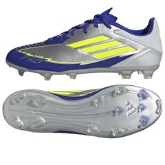 adidas Buty F50 League FG/MG IH0918 srebrne, Kolor: srebrny, Rozmiar: 44 2/3