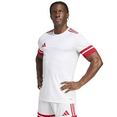 adidas Koszulka SQUADRA 25 JSY JG5829 biało-czerwona, Kolor: biały, Rozmiar: XXL