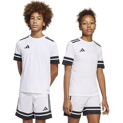 adidas Koszulka dziecięca SQUADRA 25 JSY Y JJ0057 biała, Kolor: biały, Rozmiar: 164 cm