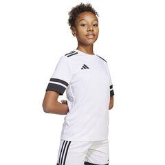 adidas Koszulka dziecięca SQUADRA 25 JSY Y JJ0057 biała, Kolor: biały, Rozmiar: 164 cm, 2 zdjęcie
