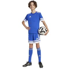 adidas Koszulka dziecięca SQUADRA 25 JSY Y JJ0054 niebieska, Kolor: niebieski, Rozmiar: 128 cm, 4 zdjęcie