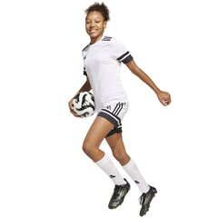 adidas Koszulka dziecięca SQUADRA 25 JSY Y JJ0057 biała, Kolor: biały, Rozmiar: 164 cm, 4 zdjęcie