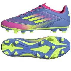 adidas Buty F50 Club FG/MG IE1245 niebiesko-różowe, Kolor: niebieski, Rozmiar: 46