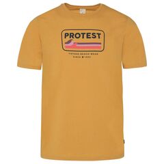 PROTEST Koszulka męska PRTCAARLO żółta, Kolor: żółty, Rozmiar: S