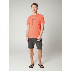 PROTEST Koszulka męska PRTARMANN pomarańczowa, Kolor: pomarańczowy, Rozmiar: M, 3 zdjęcie