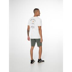 PROTEST Koszulka męska PRTHANNUS biała, Kolor: beżowy, Rozmiar: XL, 4 zdjęcie