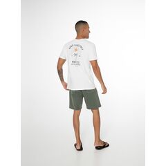 PROTEST Koszulka męska PRTHANNUS biała, Kolor: beżowy, Rozmiar: XL, 2 zdjęcie