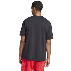 adidas T-Shirt Single Jersey Linear Tee JE8993, Kolor: czarny, Rozmiar: M, 2 zdjęcie