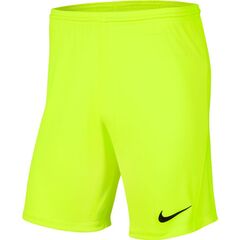 Nike Spodenki Park III BV6855 702 limonkowe, Kolor: żółty, Rozmiar: XL