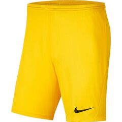 Nike Spodenki Park III BV6855 719 żółte, Kolor: żółty, Rozmiar: L