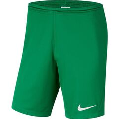 Nike Spodenki dziecięce Y Park III Boys BV6865 302 zielone, Kolor: zielony, Rozmiar: XL (158-170cm)