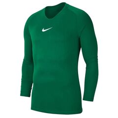 Nike Koszulka Y Park First Layer AV2611 302 zielona, Kolor: zielony, Rozmiar: M (137-147cm)