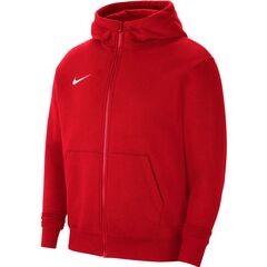 Nike Bluza rozpinana dziecięca Park 20 Fleece FZ Hoodie Junior CW6891 657 czerwona, Kolor: czerwony, Rozmiar: S (128-137cm)