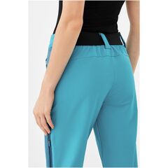 Viking Damskie spodnie skitourowe Viking Triper Lady turkusowe