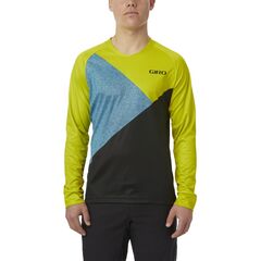 GIRO Koszulka męska ROUST LS JERSEY długi rękaw zielony, 3 zdjęcie