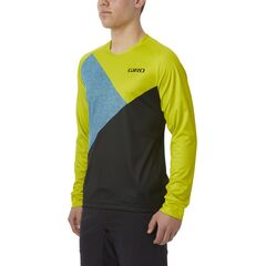 GIRO Koszulka męska ROUST LS JERSEY długi rękaw zielony, 4 zdjęcie