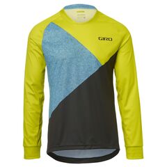 GIRO Koszulka męska ROUST LS JERSEY długi rękaw zielony