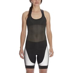 GIRO Spodenki damskie z wkładką CHRONO EXPERT HALTER BIB SHORT srebrny