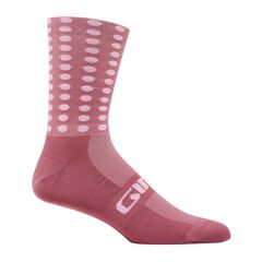 GIRO Skarpety COMP HIGH RISE różowy, Kolor: różowy, Rozmiar: L (43-45)
