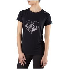 Koszulka damska VIKING Lenta Bamboo Light Lady T-shirt czarna, Kolor: czarny, Rozmiar: XS, 4 zdjęcie